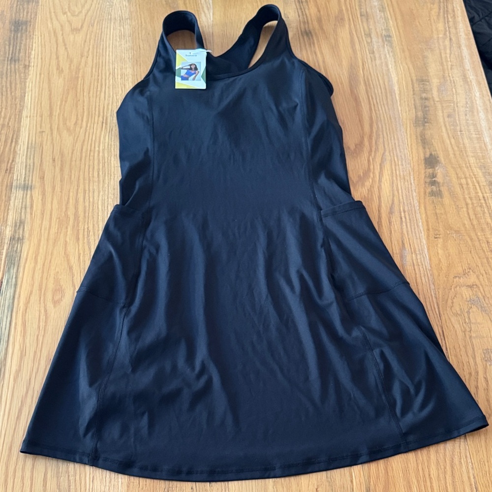 NWT Halara Black Athletic Dress